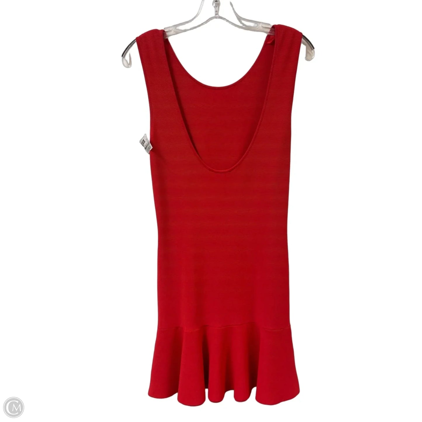 Dress Casual Midi By Bcbgmaxazria In Red, Size: M