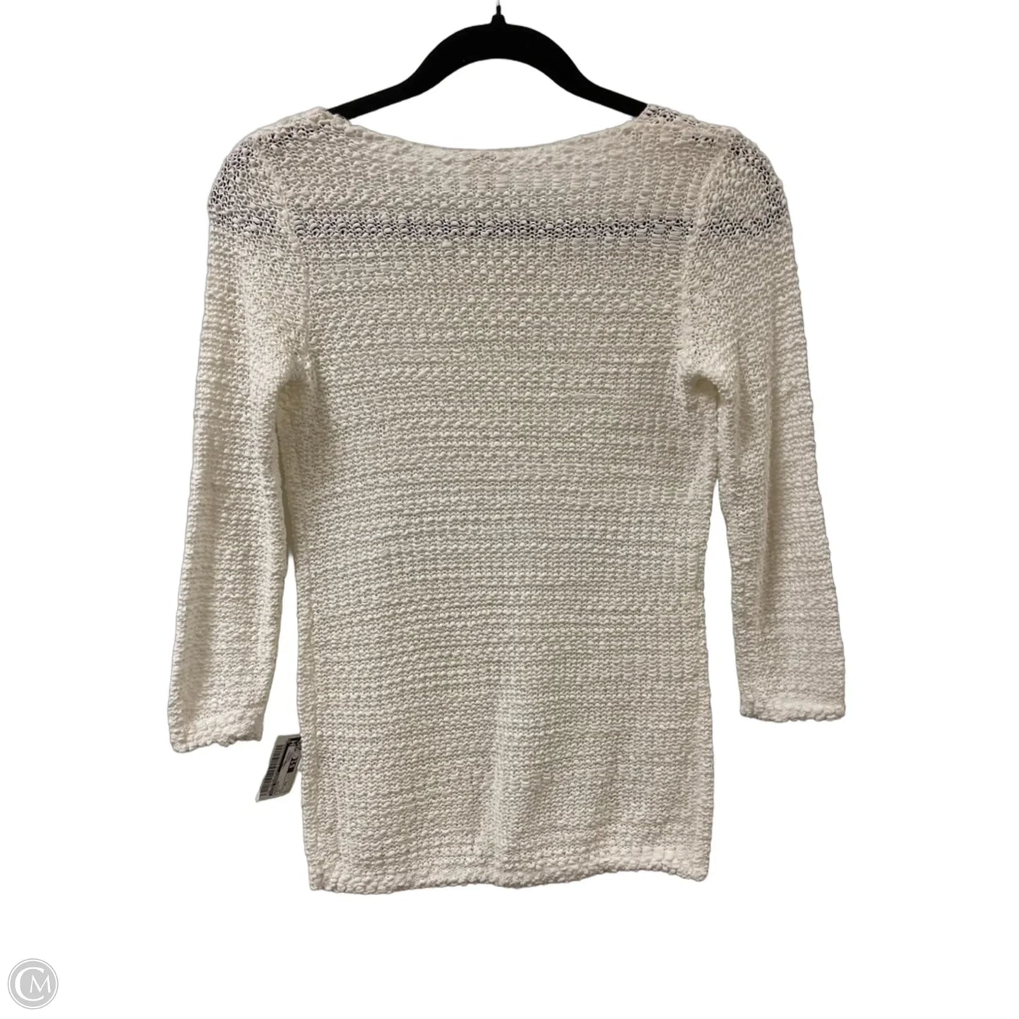 Sweater By Club Monaco In White, Size: Xs