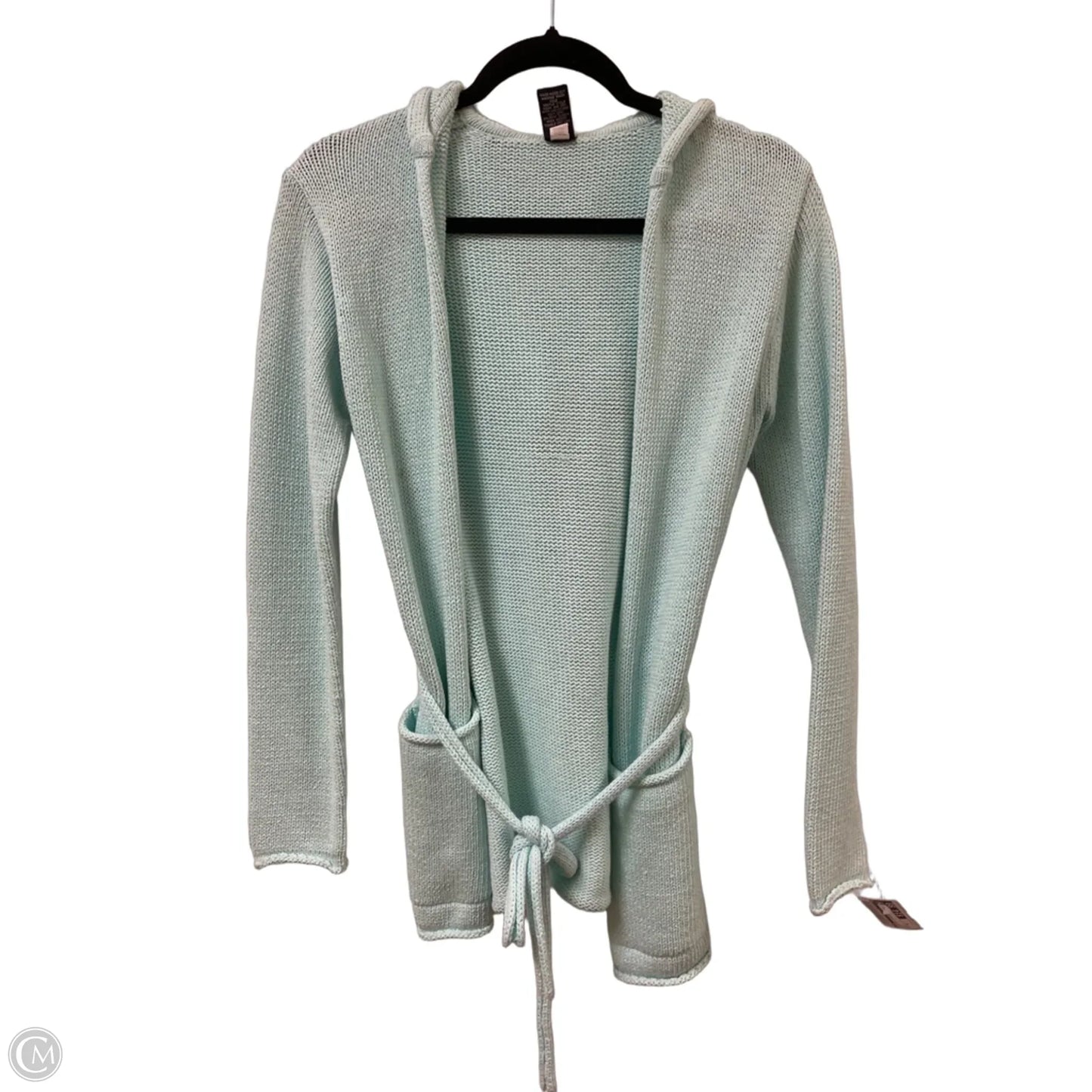 Sweater Cardigan By Gap In Blue, Size: Xs