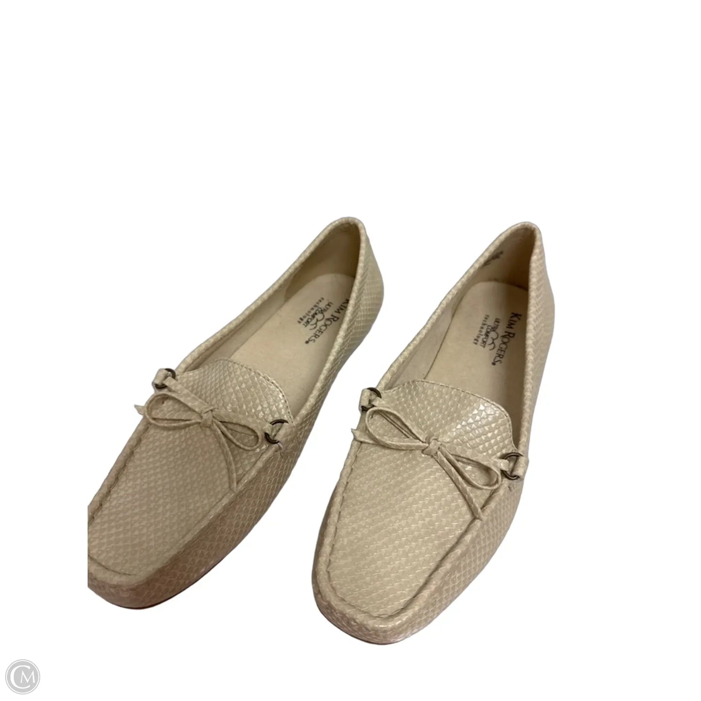 Shoes Flats By Kim Rogers In Cream, Size: 9.5