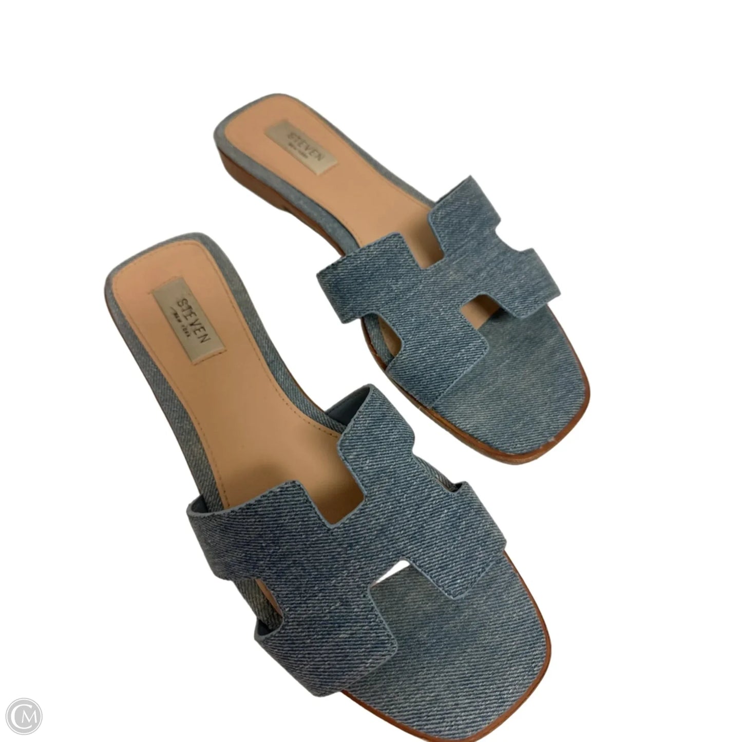 Shoes Flats By Clothes Mentor In Blue, Size: 10