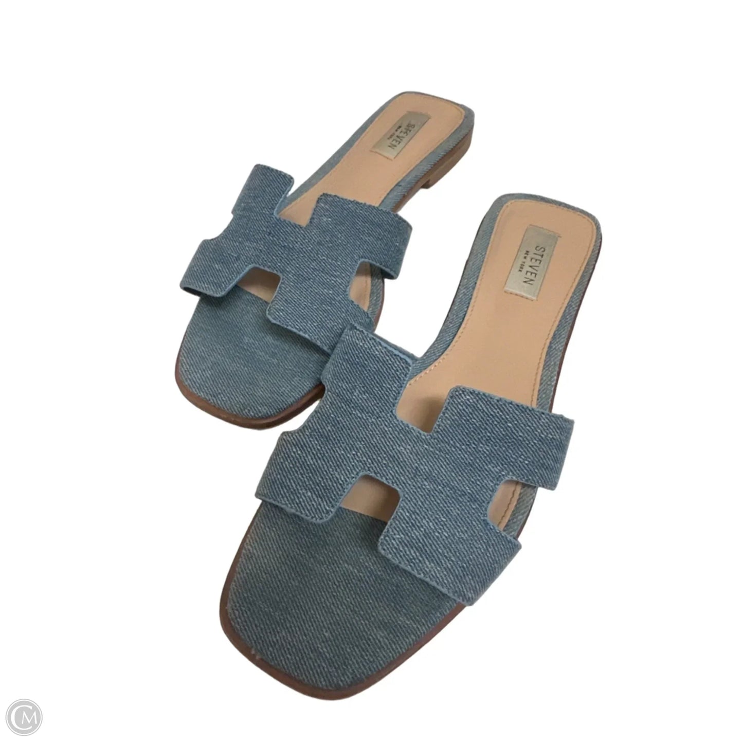 Shoes Flats By Clothes Mentor In Blue, Size: 10