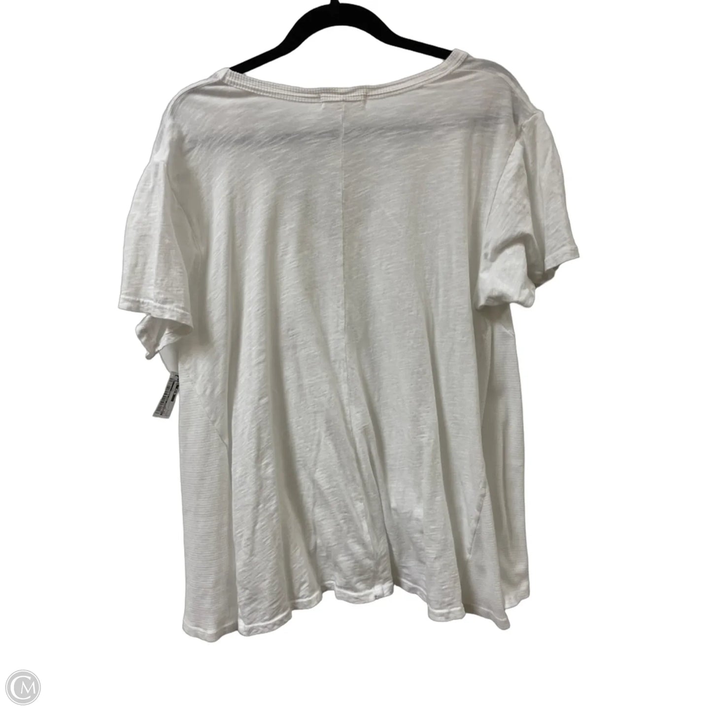 Top Short Sleeve By Treasure And Bond In White, Size: L