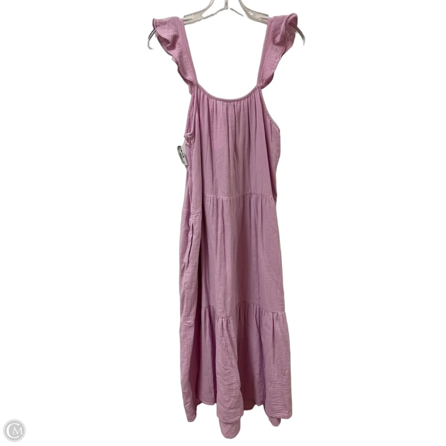 Dress Casual Maxi By J. Crew In Purple, Size: M