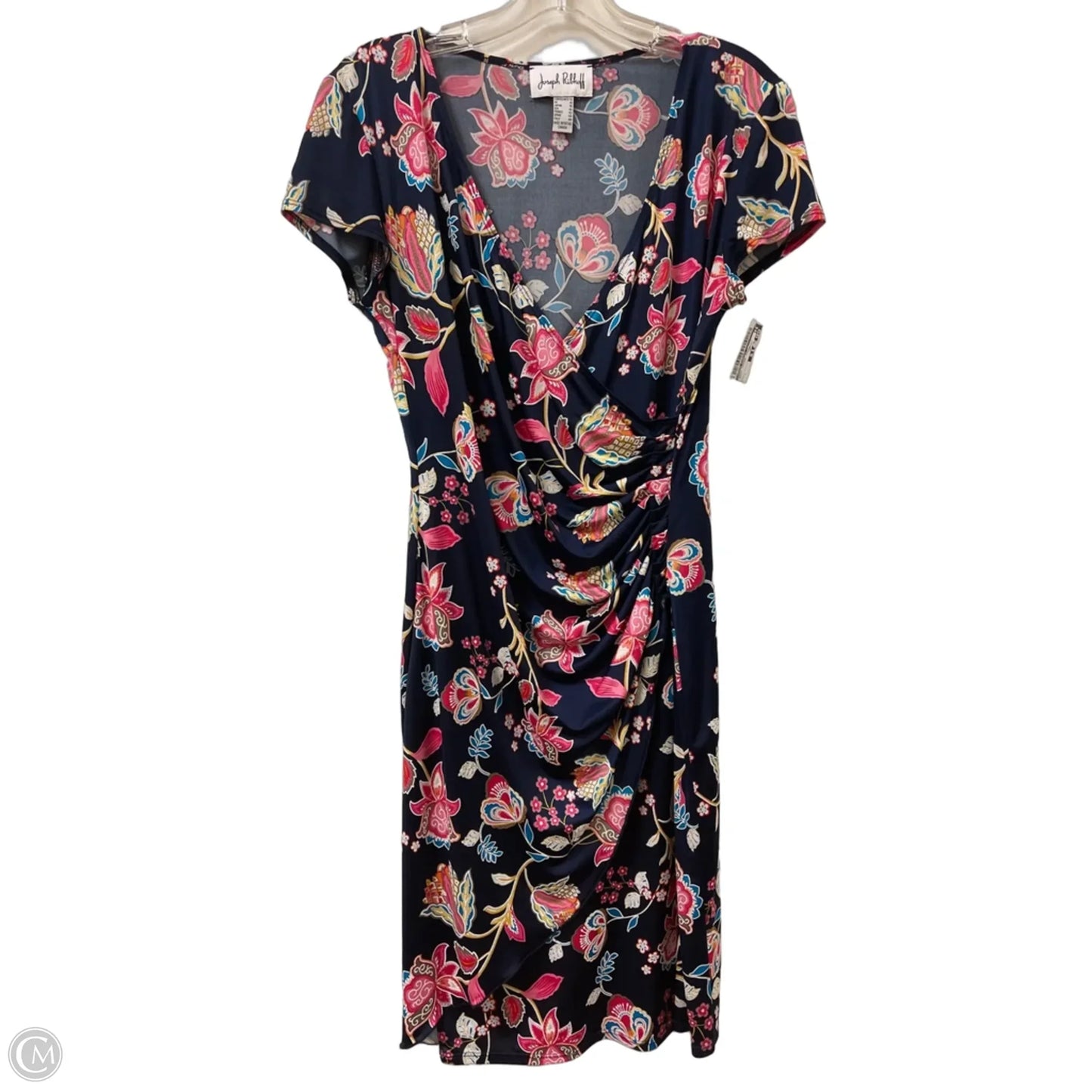 Dress Casual Midi By Joseph Ribkoff In Navy, Size: L