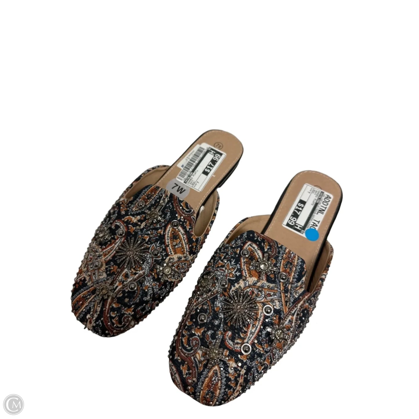 Shoes Flats By Atalina In Navy, Size: 7