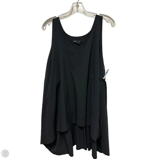 Athletic Top Short Sleeve By Athleta In Black, Size: 2x