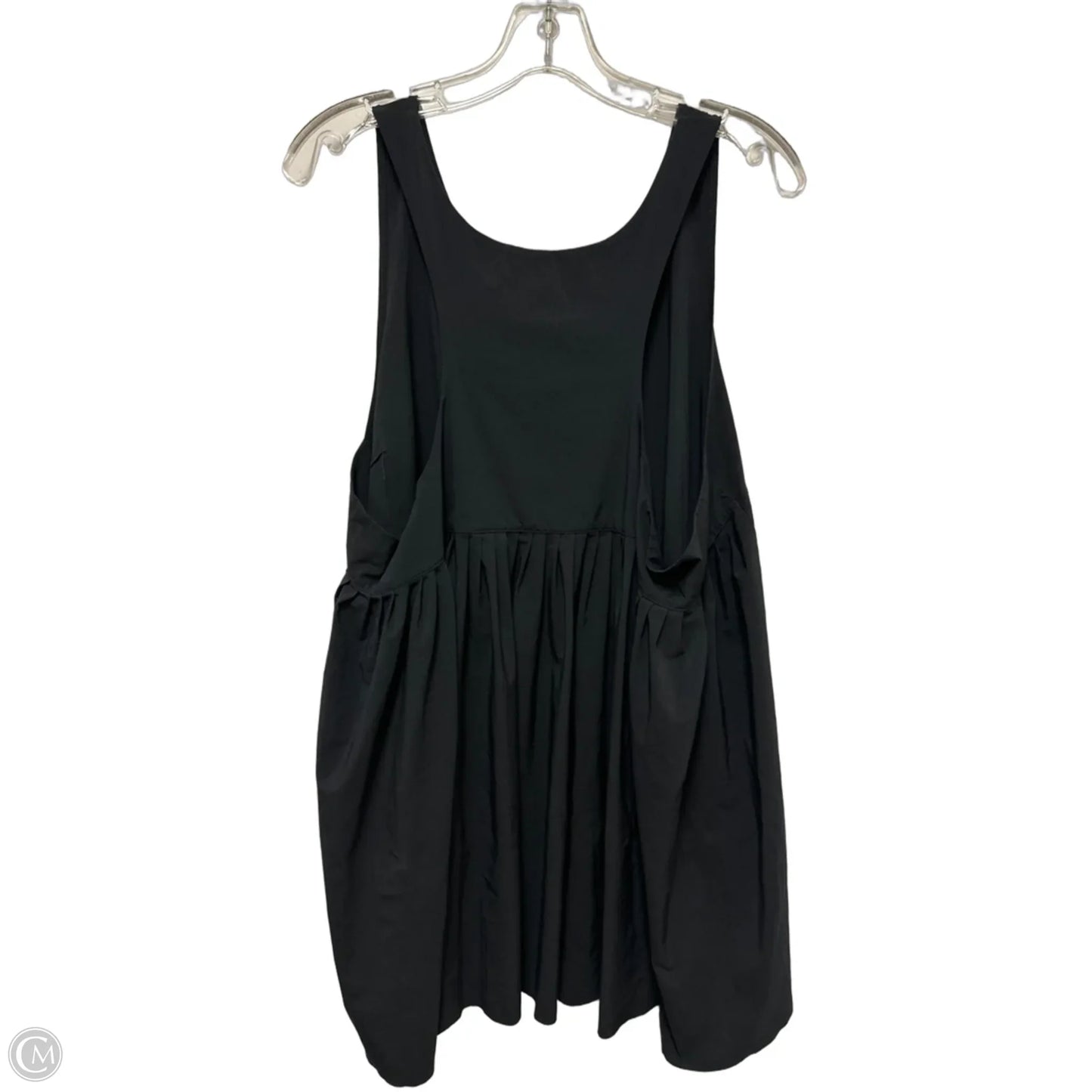 Athletic Top Short Sleeve By Athleta In Black, Size: 2x