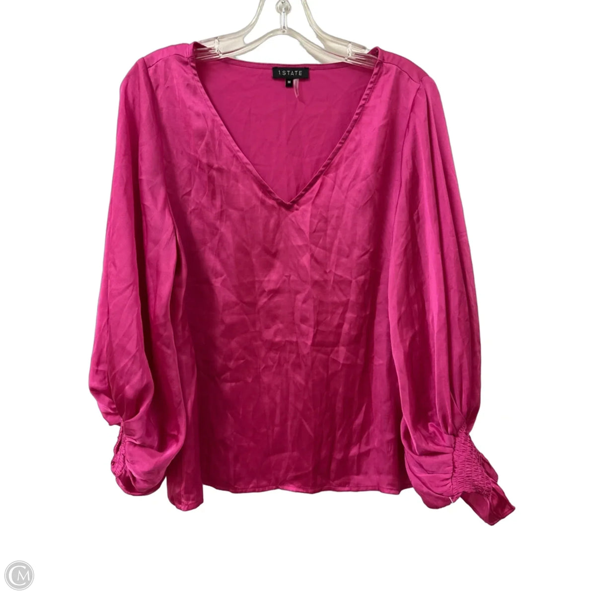 Top Long Sleeve By 1.state In Pink, Size: M