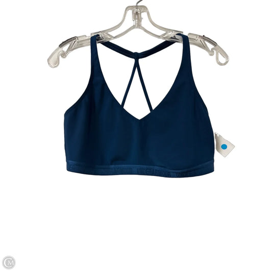 Athletic Bra By Under Armour In Blue, Size: S