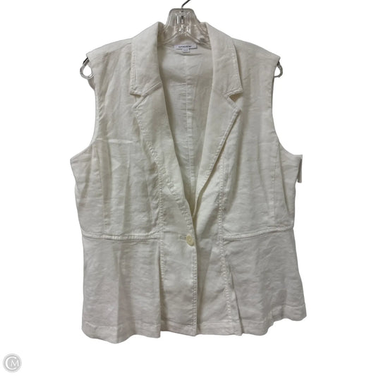 Vest Other By Chicos In White, Size: M