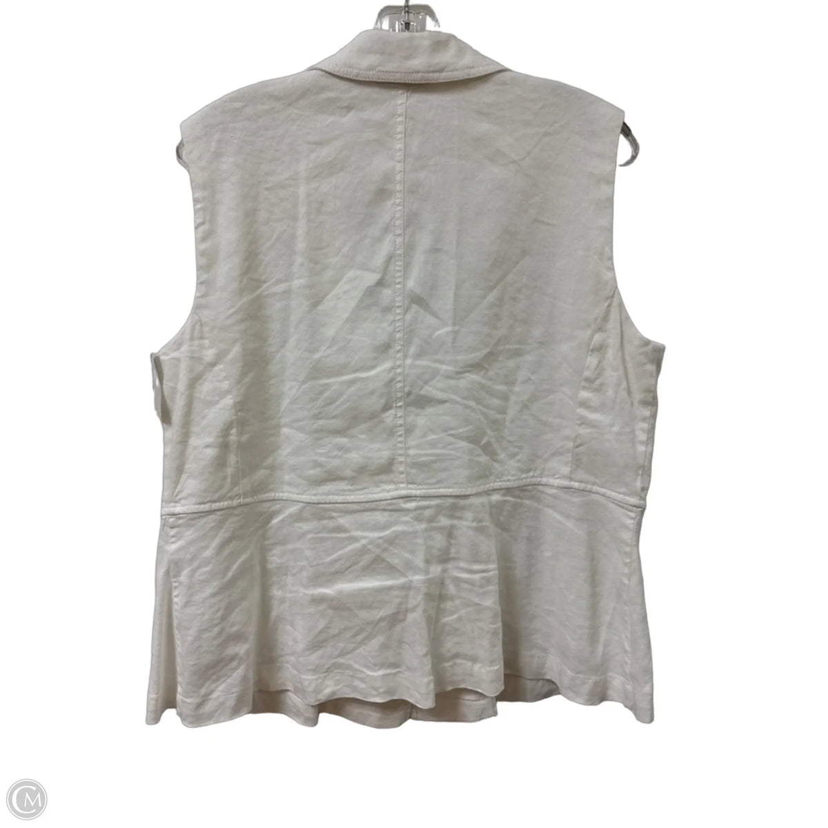 Vest Other By Chicos In White, Size: M