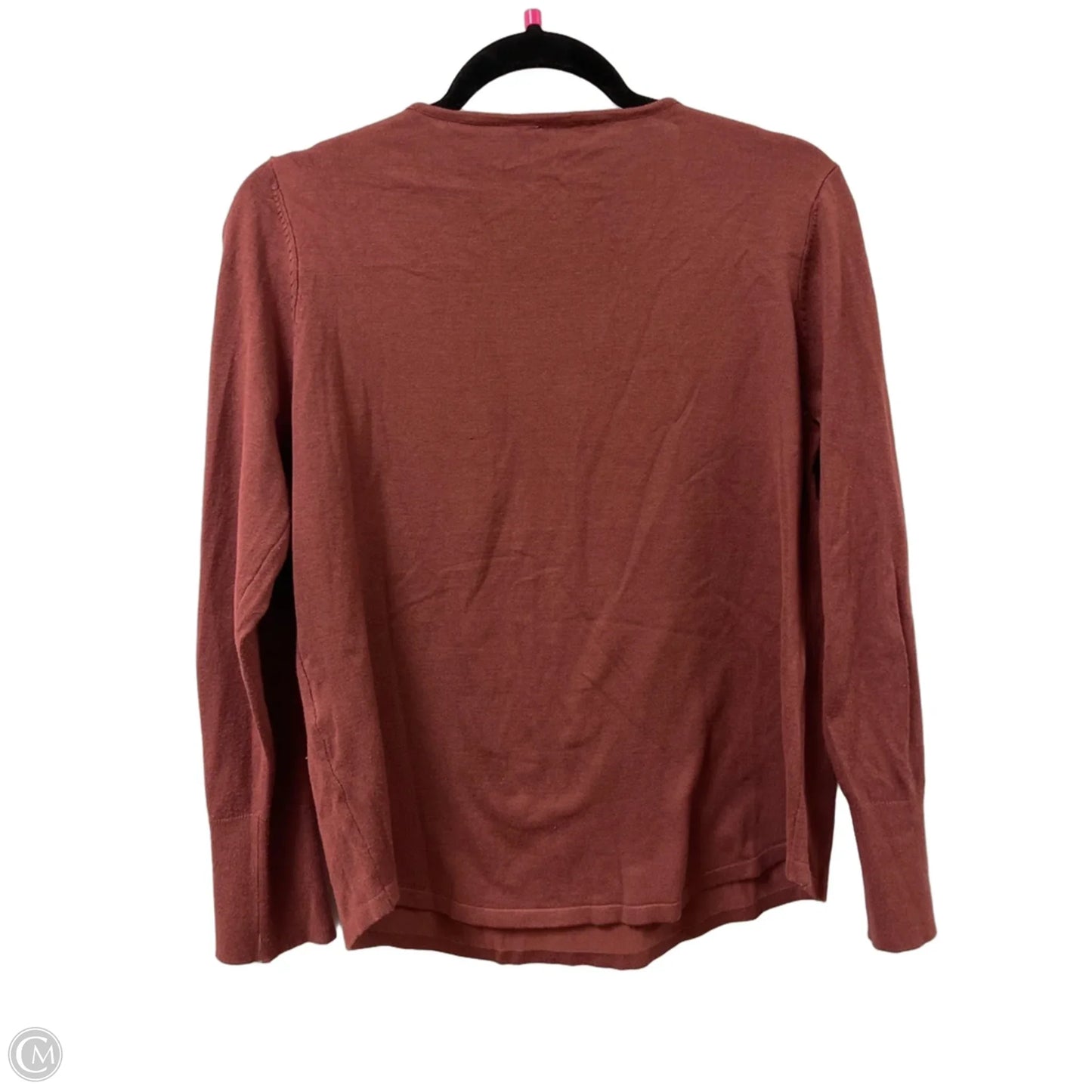 Sweater By Chicos In Brown, Size: M