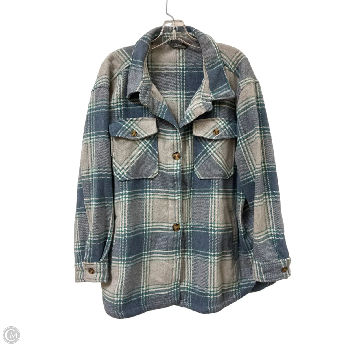 Jacket Other By Clothes Mentor In Plaid Pattern, Size: 2x