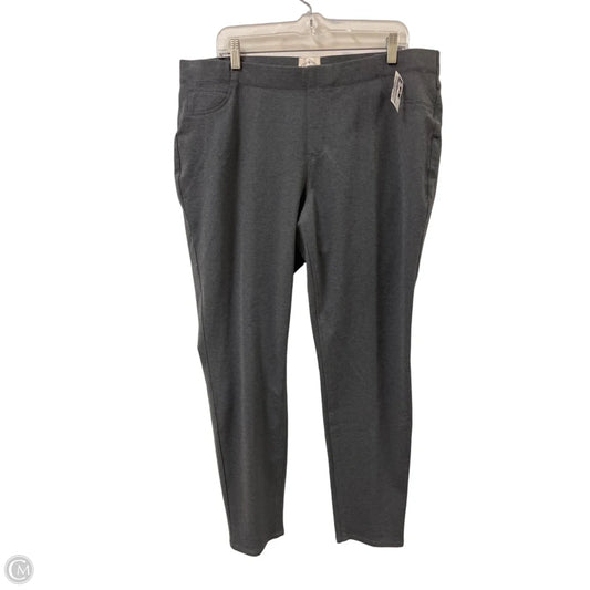 Pants Leggings By St Johns Bay In Grey, Size: 1x