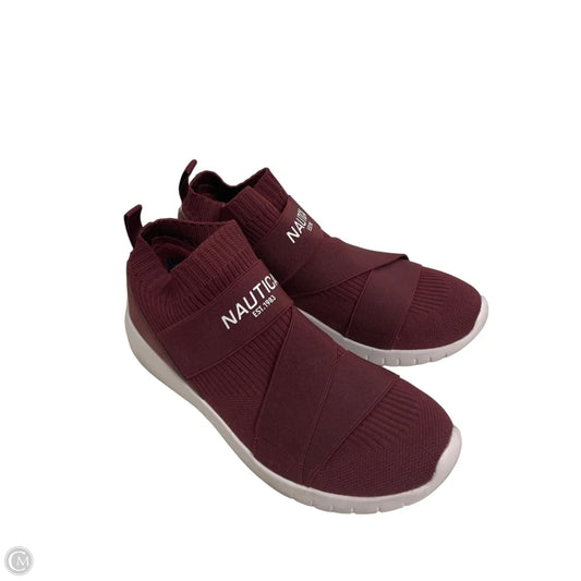 Shoes Athletic By Nautica In Red, Size: 9