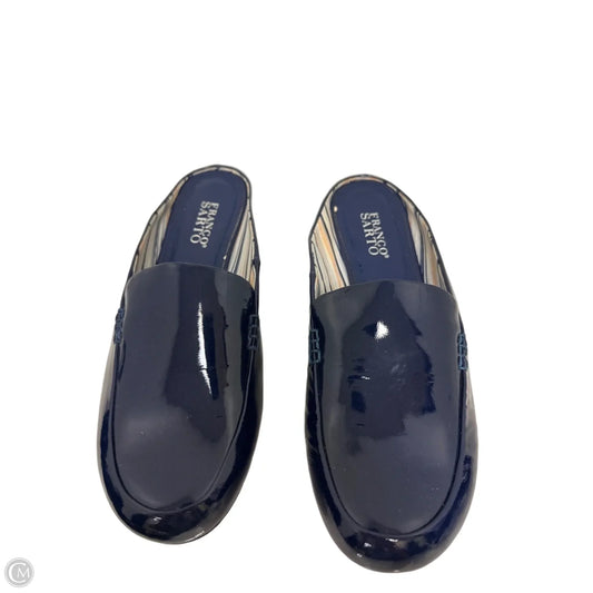 Shoes Flats By Franco Sarto In Navy, Size: 10