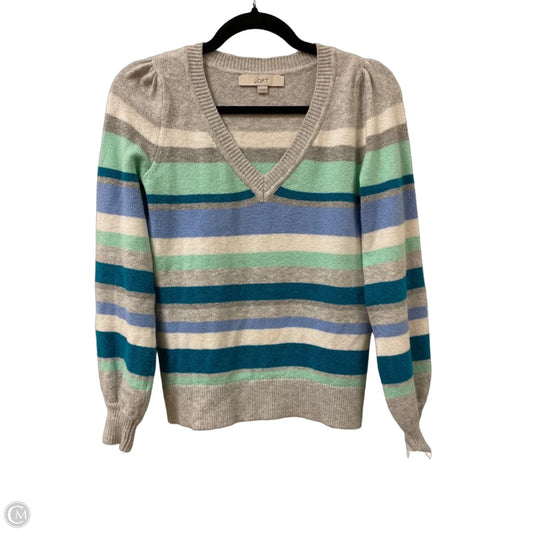 Sweater By Loft In Grey, Size: Xs