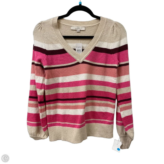 Sweater By Loft In Pink, Size: Xs