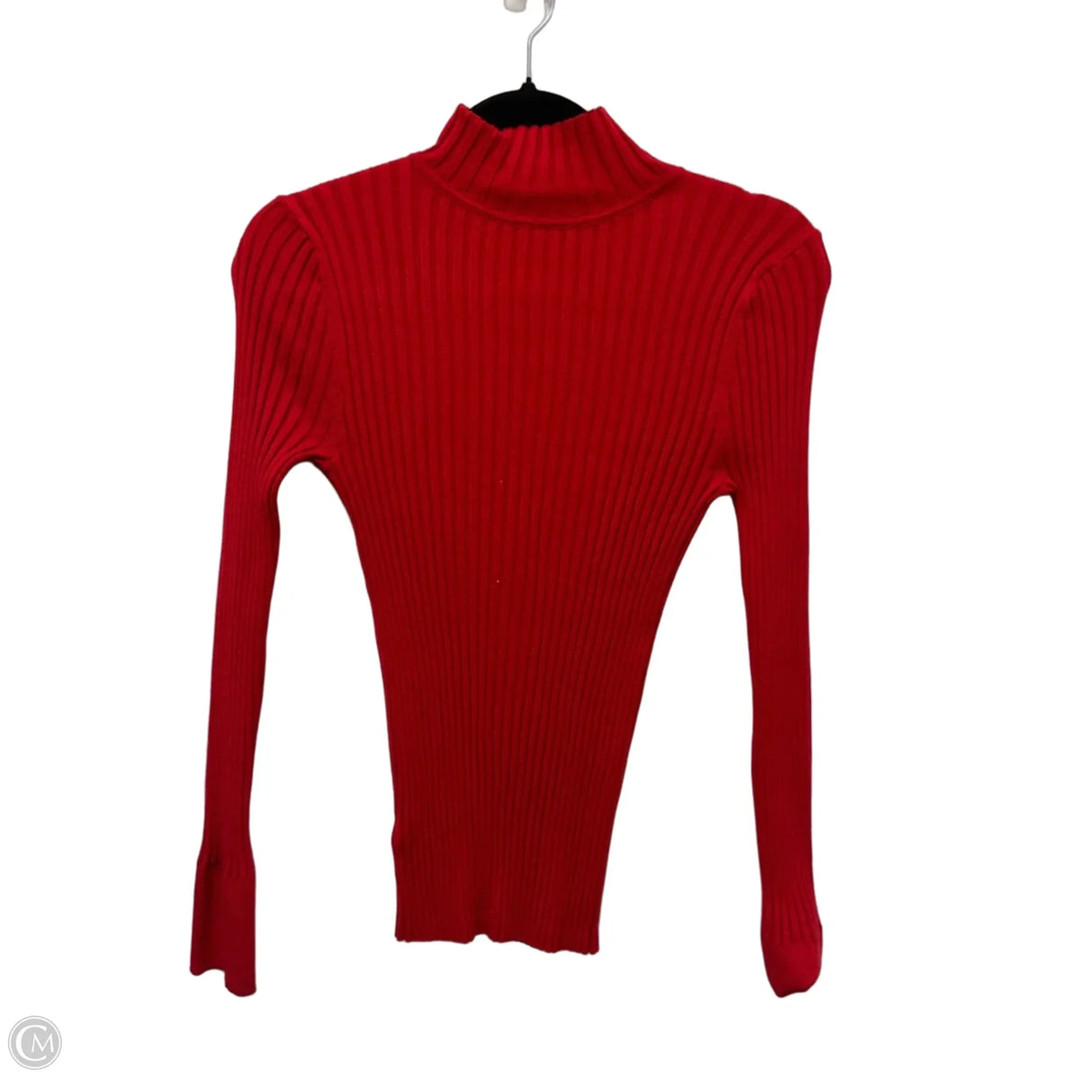 Top Long Sleeve By Loft In Red, Size: S