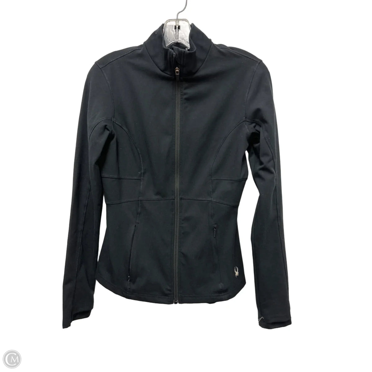 Athletic Jacket By Spyder In Black, Size: S