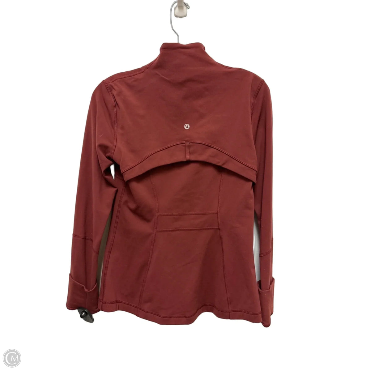 Athletic Jacket By Lululemon In Red, Size: M