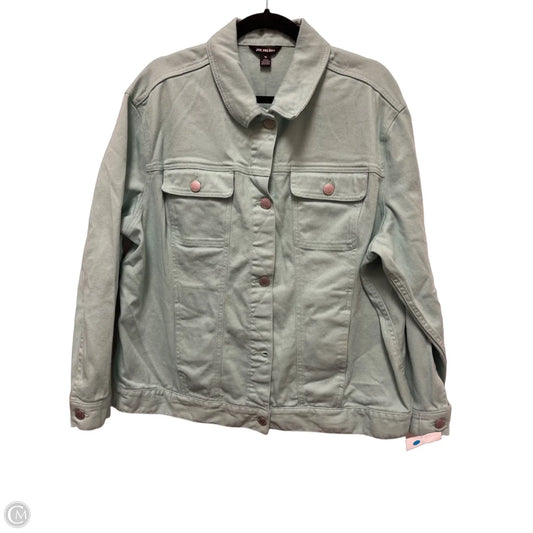 Jacket Other By Joe Fresh In Green, Size: 1x