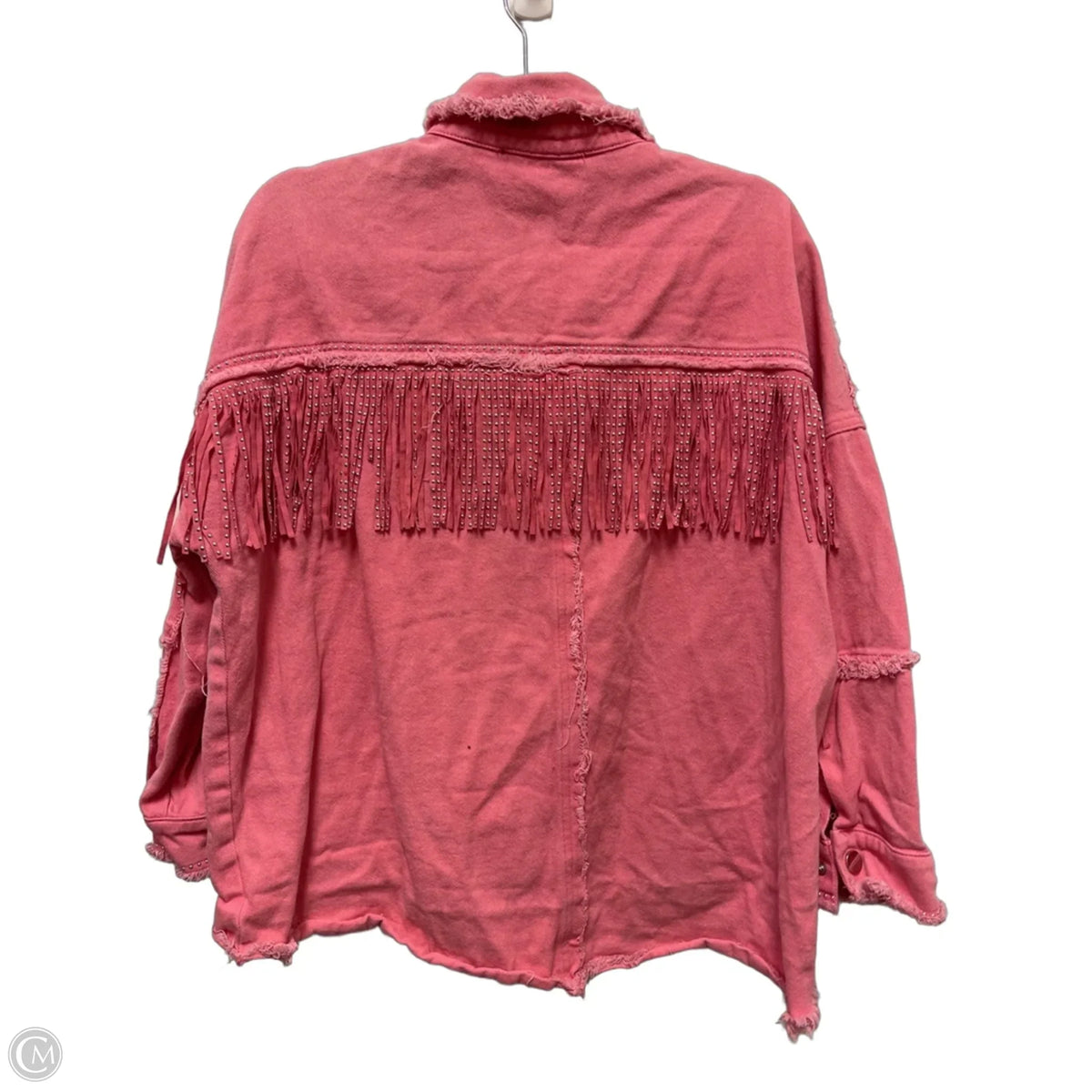 Jacket Other By Blue B In Pink, Size: L