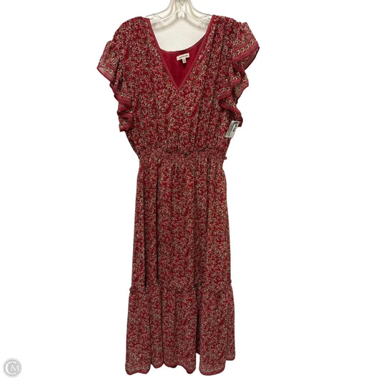 Dress Casual Maxi By Max Studio In Red, Size: Xl