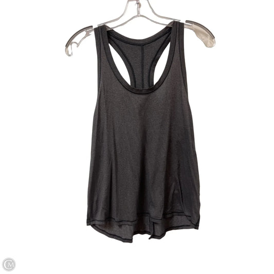 Athletic Tank Top By Lululemon In Grey, Size: S