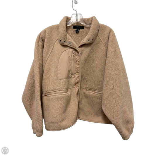 Coat Other By Forever 21 In Tan, Size: Xs
