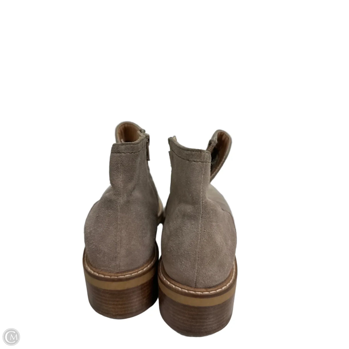 Boots Ankle Heels By Seychelles In Grey, Size: 7.5