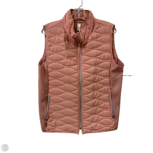 Vest Puffer & Quilted By Clothes Mentor In Pink, Size: Xl