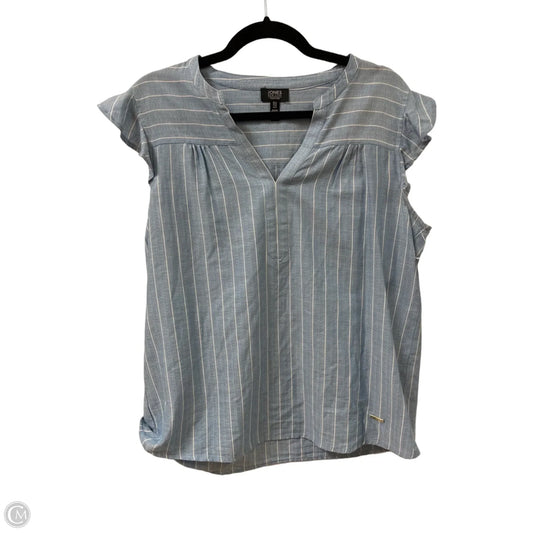 Top Short Sleeve By Jones New York In Blue, Size: M