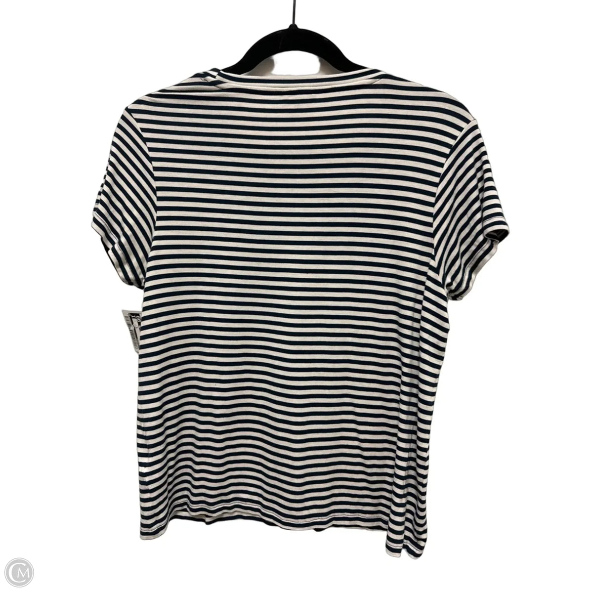 Top Short Sleeve By Splendid In Navy, Size: M