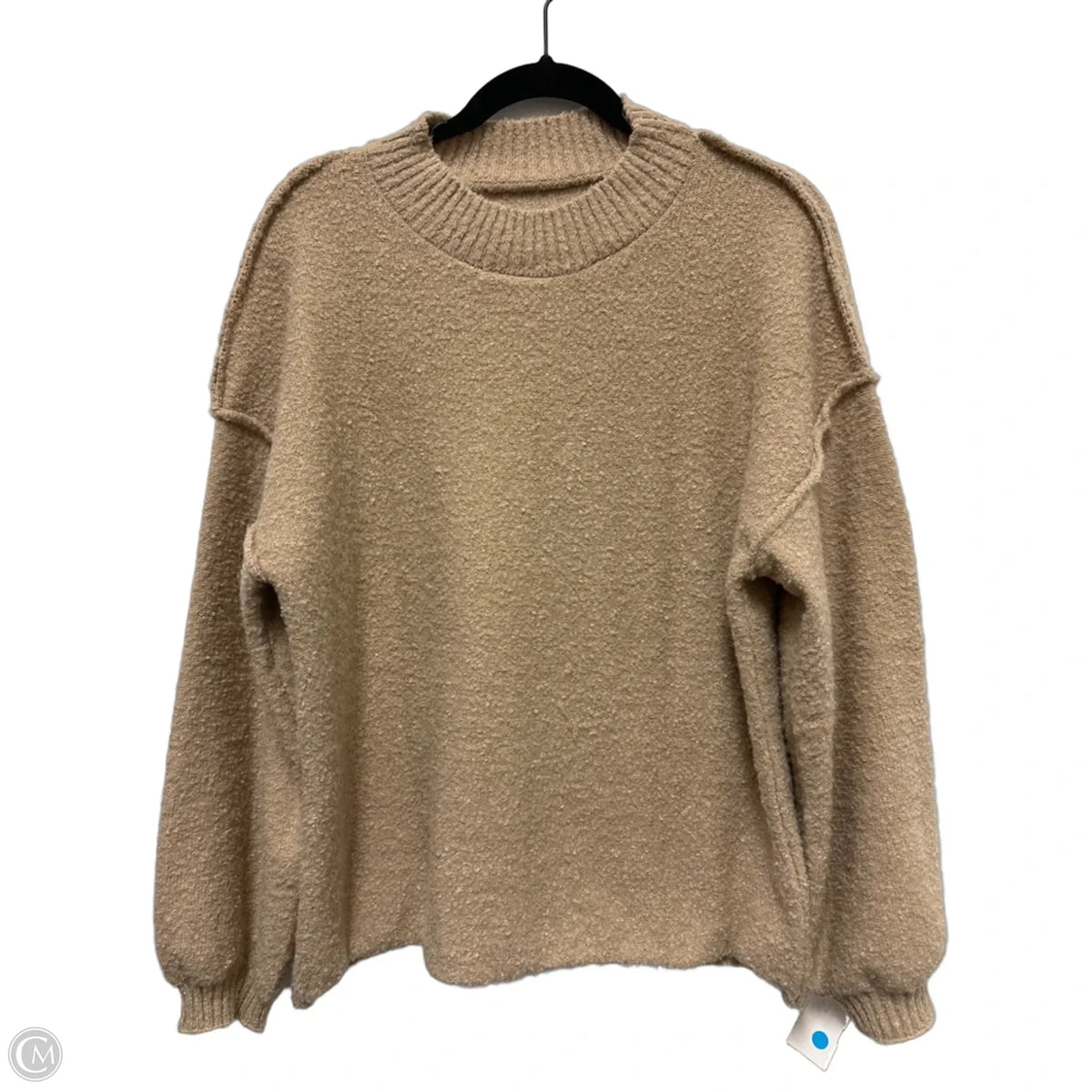 Sweater By Clothes Mentor In Tan, Size: M