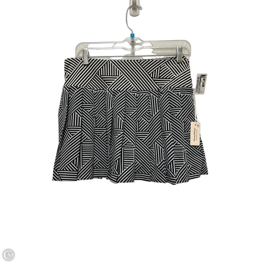 Athletic Skort By Tommy Bahama In Black & White, Size: L