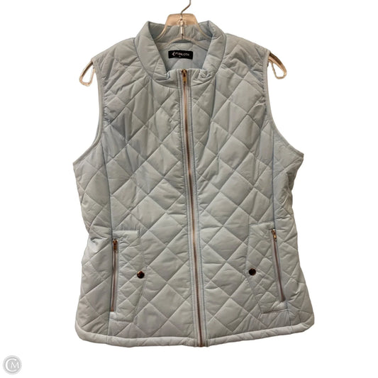 Vest Puffer & Quilted By Clothes Mentor In Blue, Size: M