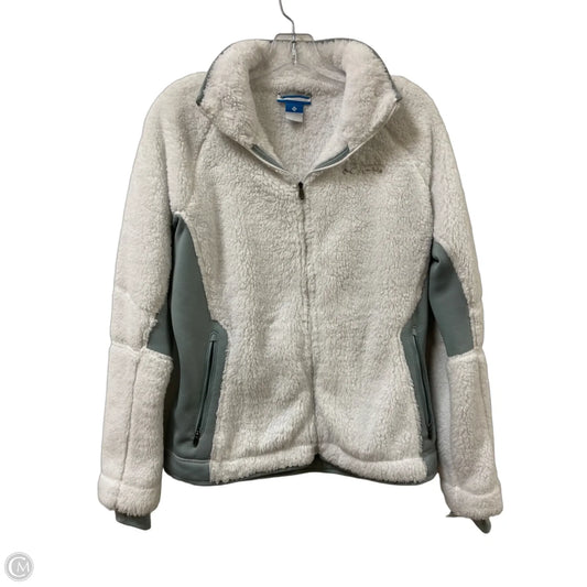 Athletic Jacket By Columbia In White, Size: L