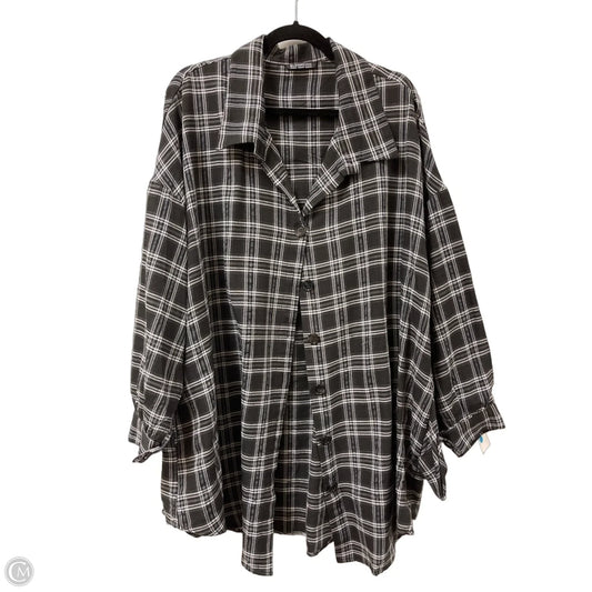 Blouse Long Sleeve By Bloomchic In Black, Size: 4x