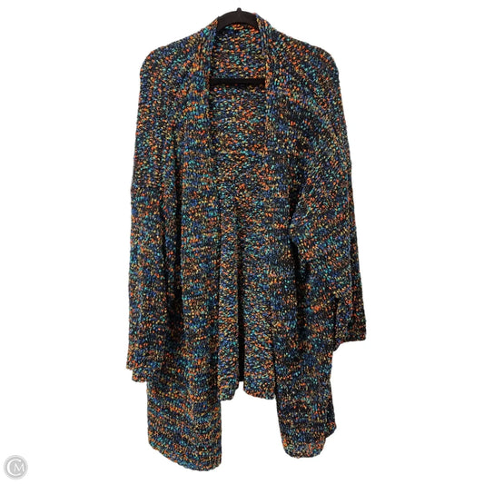 Sweater Cardigan By Clothes Mentor In Multi-colored, Size: 4x
