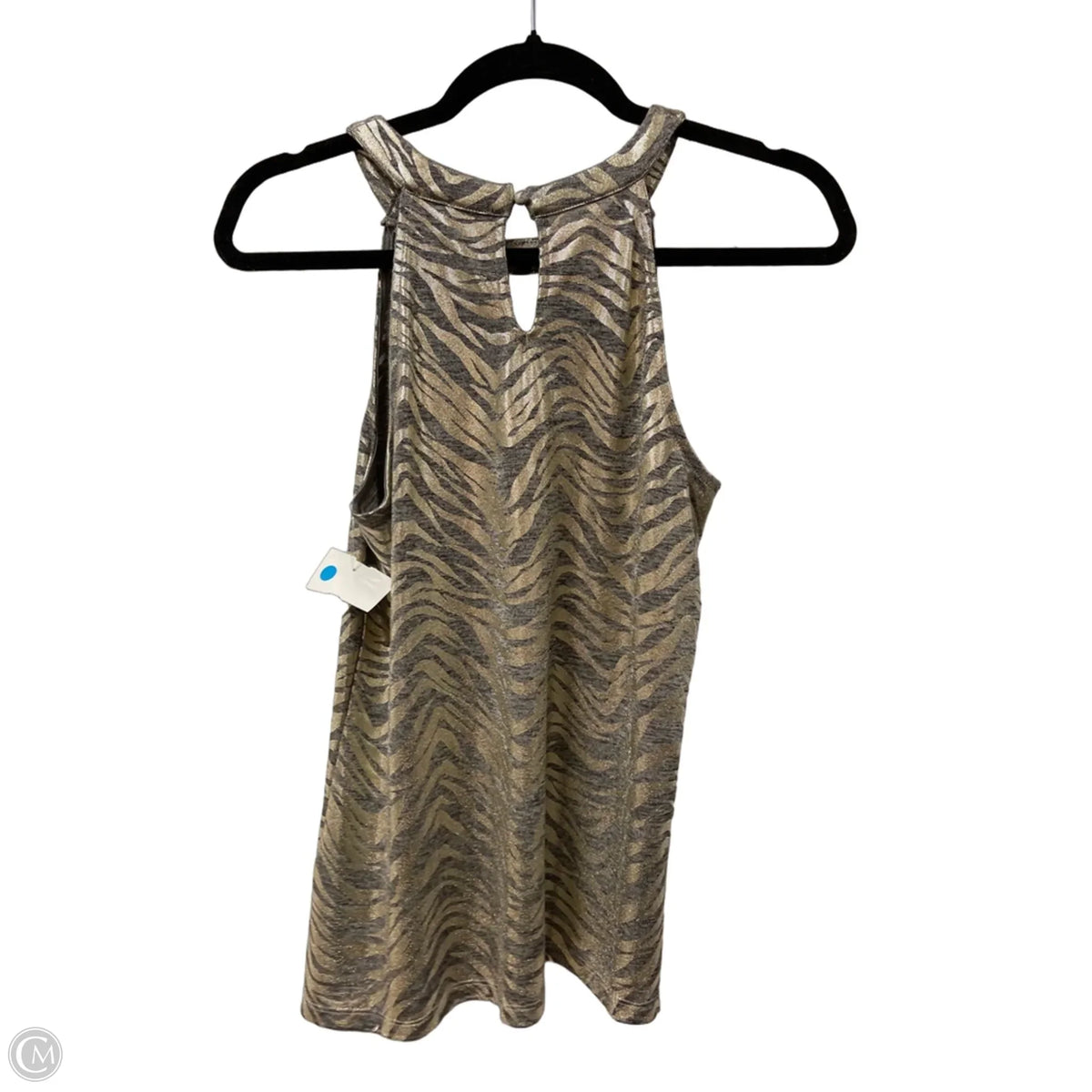Top Sleeveless By Inc In Gold, Size: M