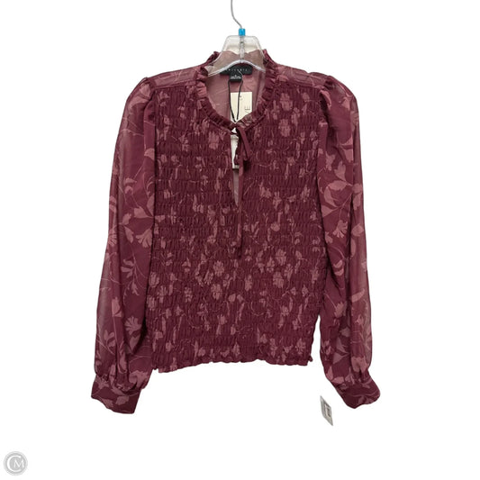 Top Long Sleeve By Sanctuary In Purple, Size: M