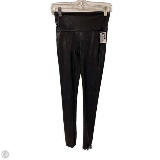 Athletic Leggings By Spanx In Black, Size: S