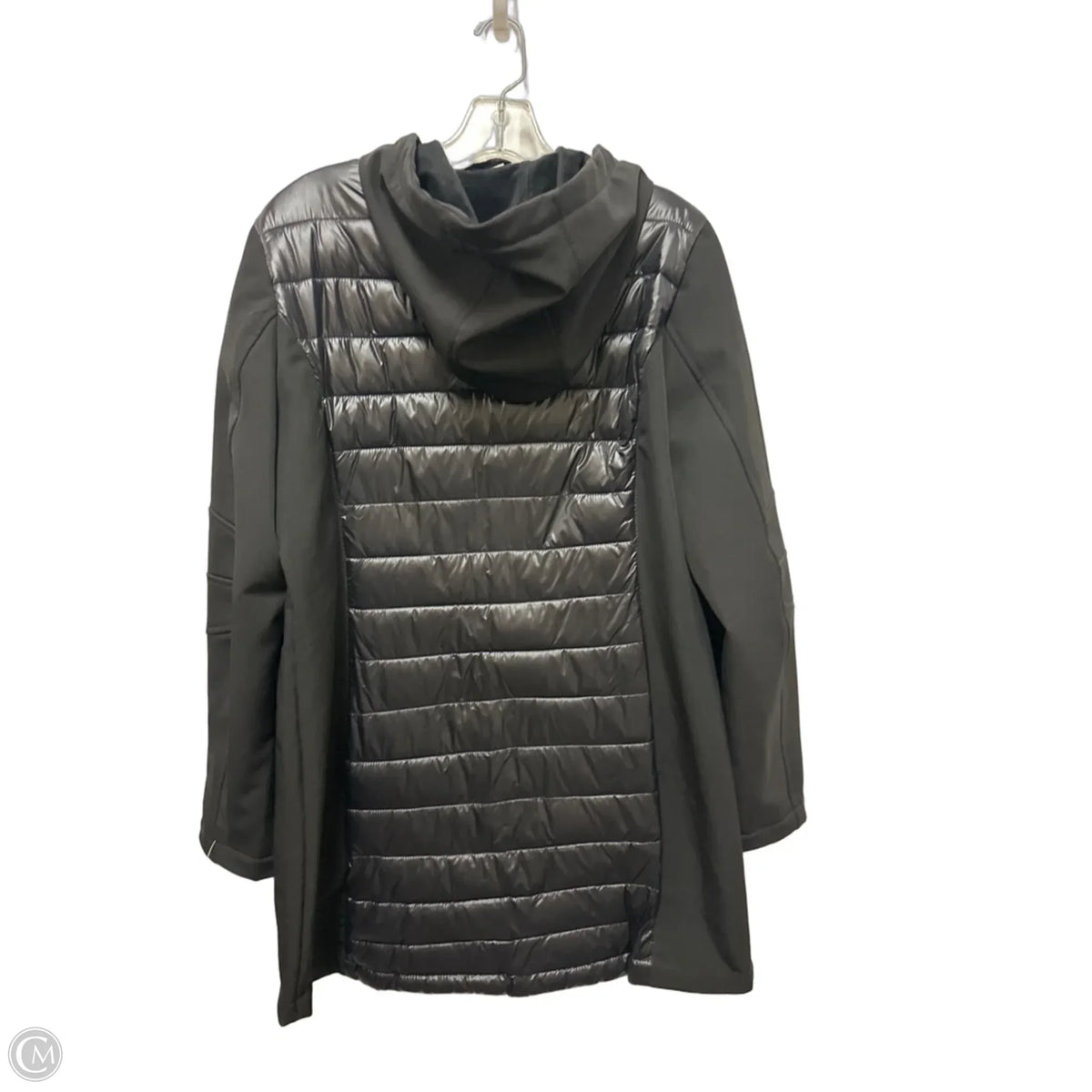 Jacket Puffer & Quilted By Bcbgeneration In Black, Size: L