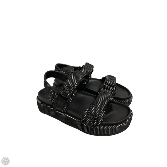 Sandals Designer By Tory Burch In Black, Size: 7.5
