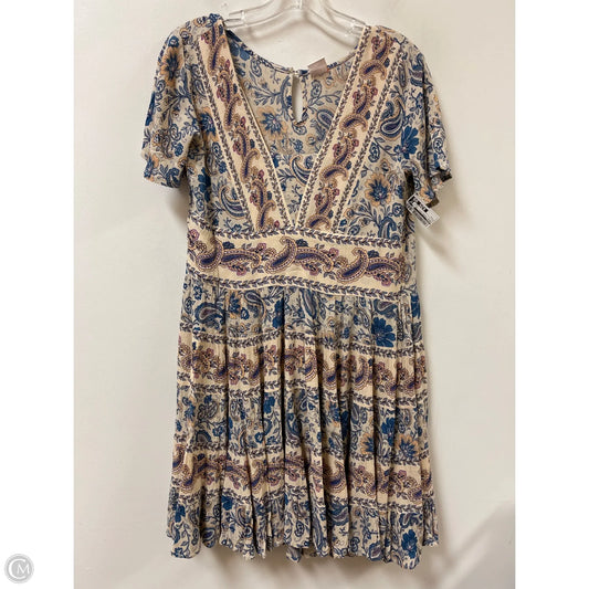 Dress Casual Midi By Bila In Cream, Size: S