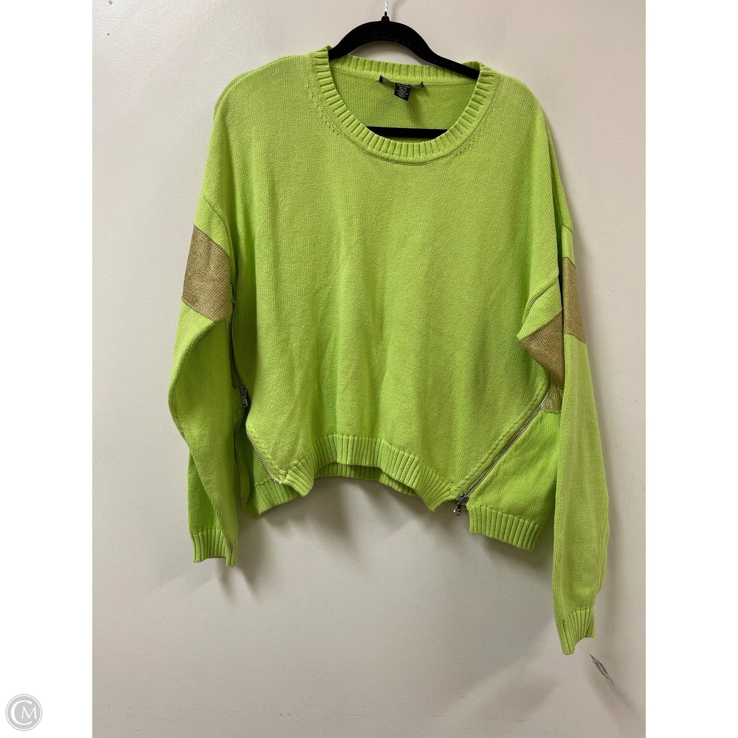 Sweater By Kenneth Cole In Green, Size: Xl