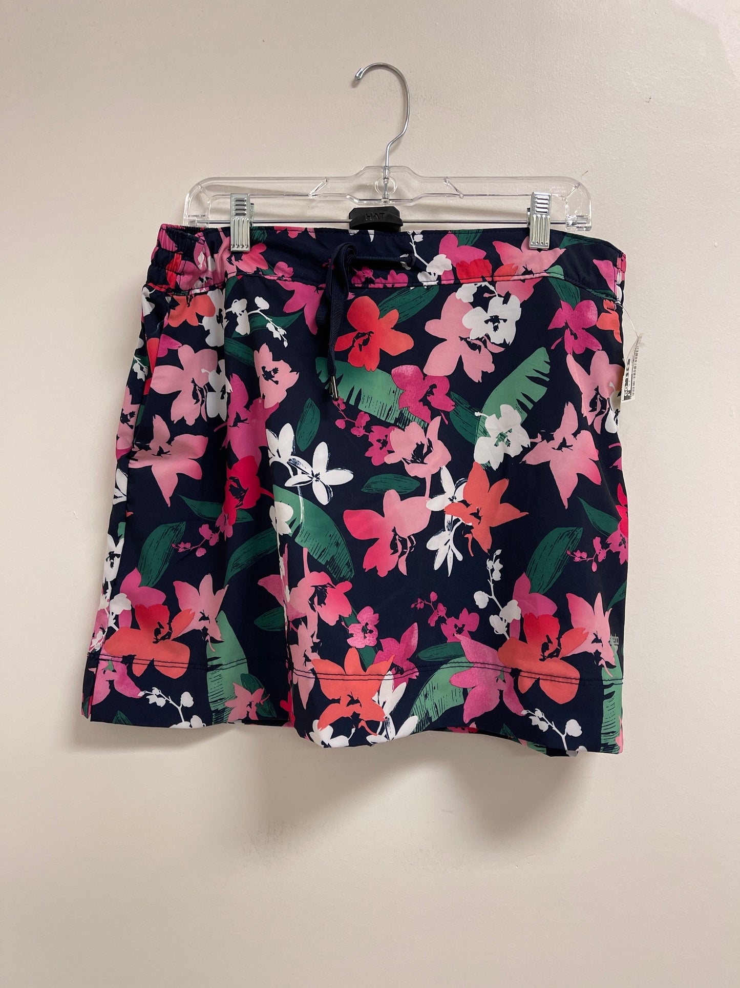 Athletic Skort By Clothes Mentor In Tropical Print, Size: L