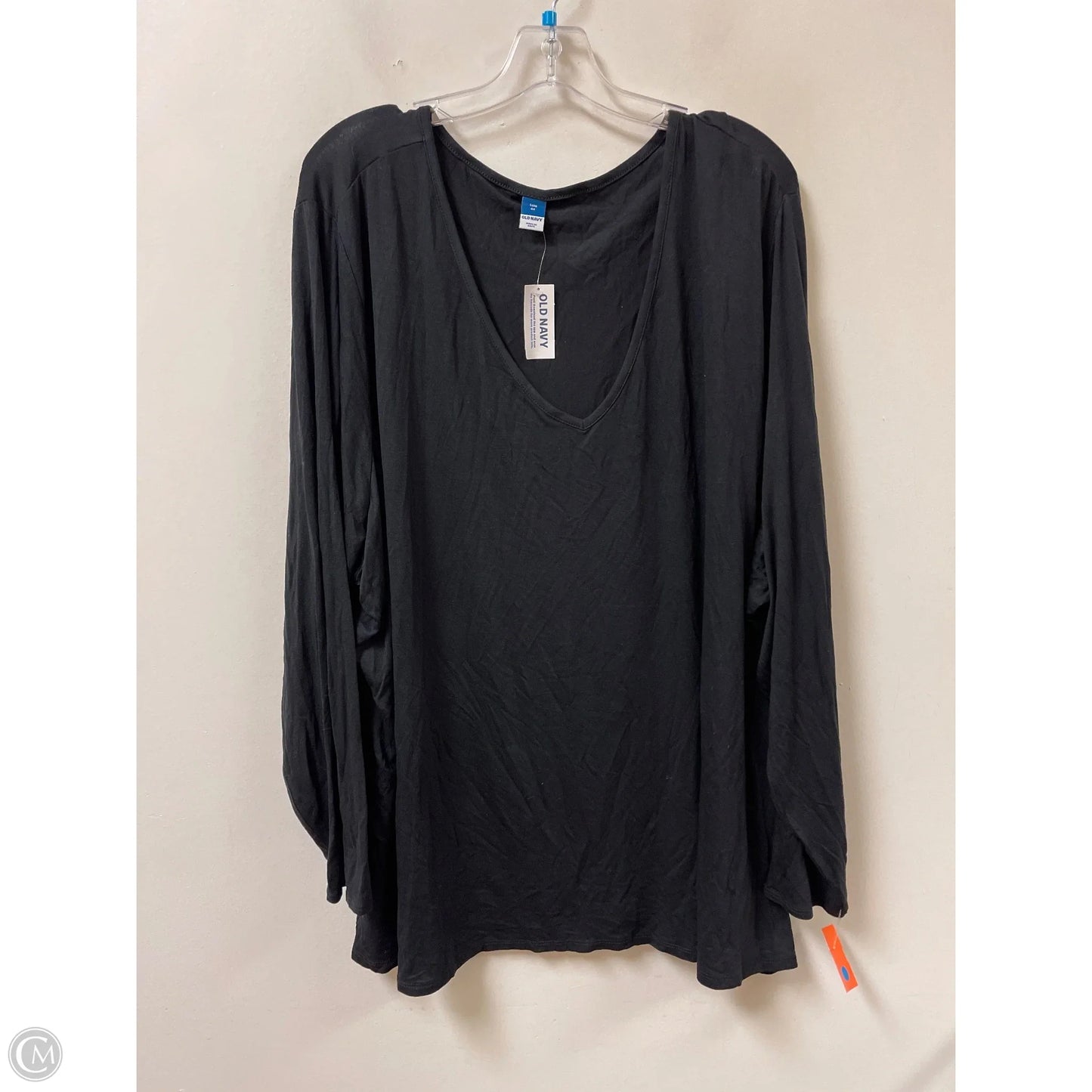 Top Long Sleeve By Old Navy In Black, Size: 4x